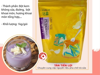 Bột bánh flan hương khoai môn - Đặc sản ngon miệng từ Tân Tiến Lợi