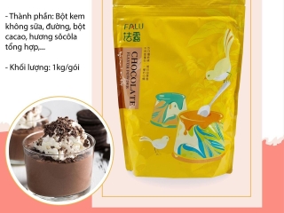 PUDDING CHOCOLATE, DÂU, DƯA GANG, KHOAI MÔN, TRÀ XANH NAY ĐỒNG GIÁ CHỈ 158K