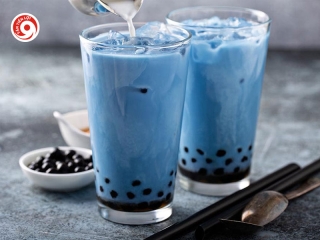 Cách Làm Trà Sữa Hoa Đậu Biếc Thanh Mát, Mới Lạ