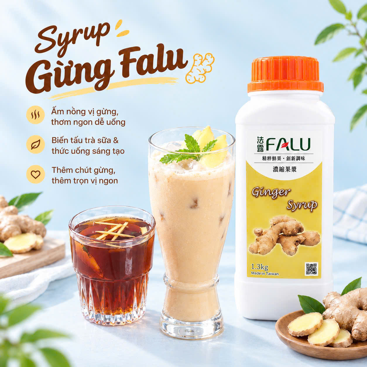  Falu Syrup gừng