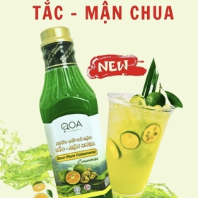 NƯỚC CỐT CÔ ĐẶC TẮC MẬN CHUA QOA