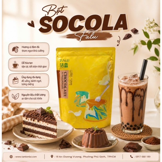 Bột Socola – Chocolate Flavor Powder
