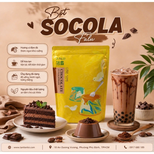 Bột Socola – Chocolate Flavor Powder