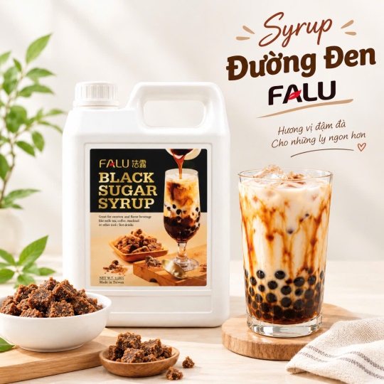 Syrup  Đường Đen (Black Sugar Syrup)